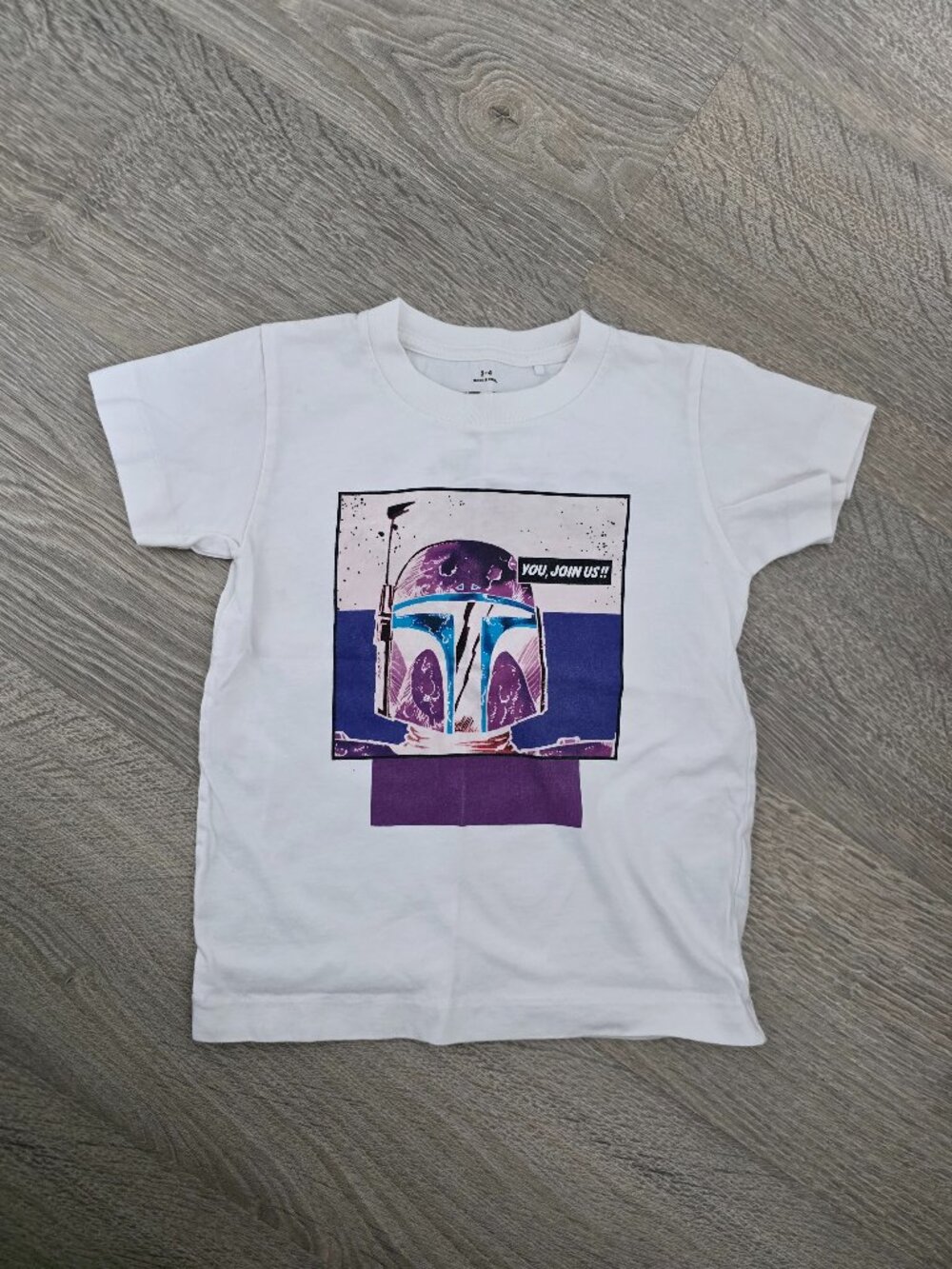 Uniqlo x Star Wars Boba Fett Negative Graphic Tee